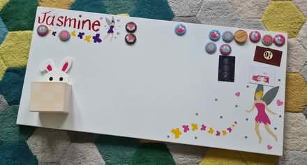 Photo of free Magnet board with "Jasmine" name (approx. 60cm W) (Sheddingdean RH15) #1