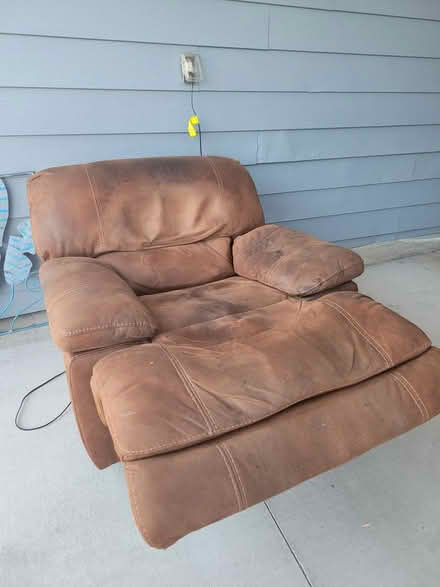 Photo of free Leather recliner (San marcos) #2