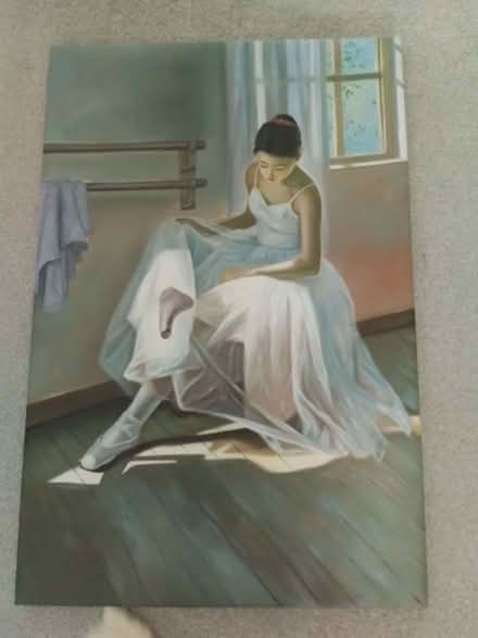 Photo of free Large Canvas Picture of a Ballet Dancer (Rosemount PH10) #1