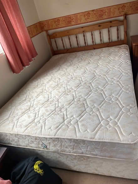Photo of free Double Duvan bed with mattress (Newcastle SY7) #1