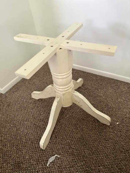 Photo of free Pier1 farmhouse table and chairs (Fox Lake) #2