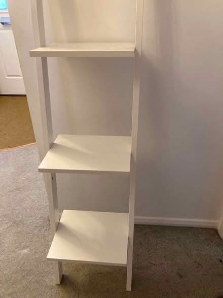 Photo of free 3 tier white ladder shelves (Ringwood) #1