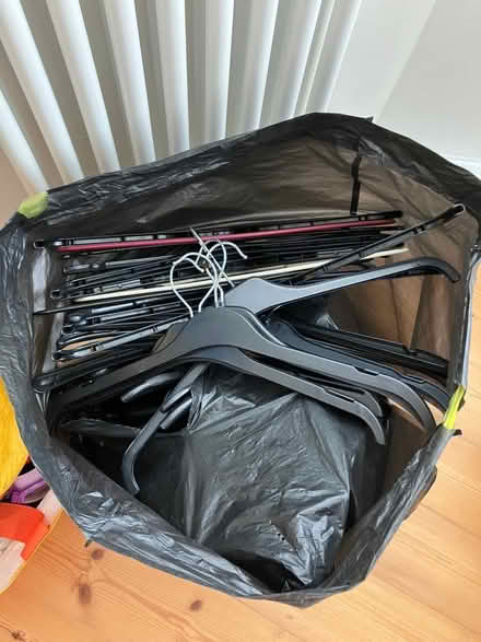 Photo of free Big bag of coat hangers (North Hinksey OX2) #1