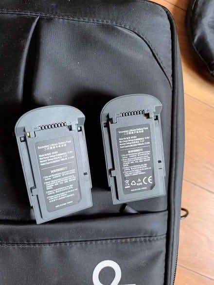 Photo of free JJRC quadcopter carry case, remote,landing pad and batteries (Willey Green GU3) #2