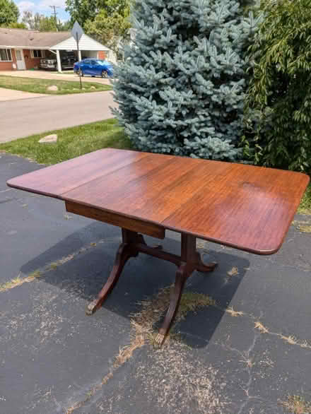 Photo of free Space Saving Table - Antique (Kettering) #4