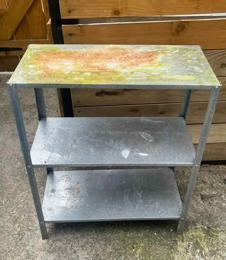 Photo of free Outdoor shelving unit (Burnopfield NE16) #2