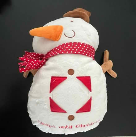 Photo of free M&S Christmas countdown snowman (Burnopfield NE16) #1