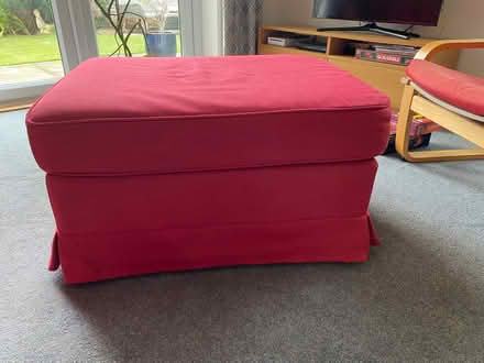 Photo of free IKEA Ektorp Poof/storage box (West Oxfordshire OX28) #1