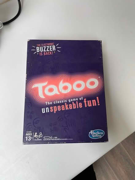 Photo of free Taboo Board Game (Jericho, OX2) #1