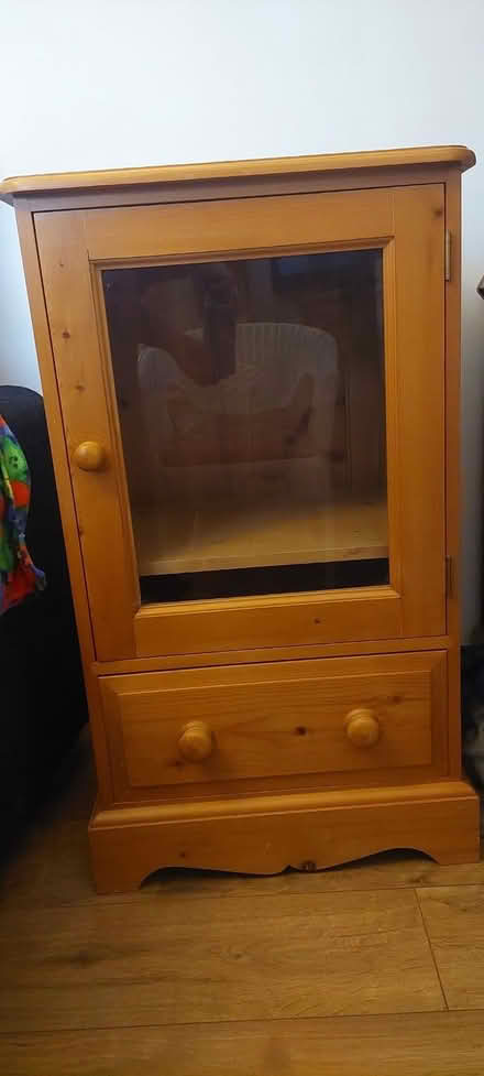 Photo of free Pine HIFI Cabnet (Polstead CO6) #2