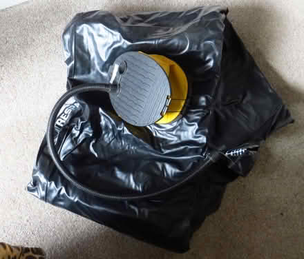 Photo of free Inflatable double bed and foot pump (North Baddesley SO52) #1