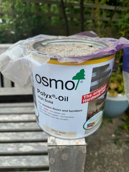 Photo of free OSMO Polyx oil - opened but loads left (Eastbourne BN20) #1