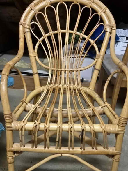 Photo of free Cane chairs x 2no (ME9 Lower Halstow) #1