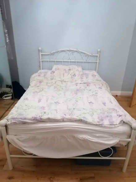 Photo of free Lovely Small double bedframe (Brentford) #1