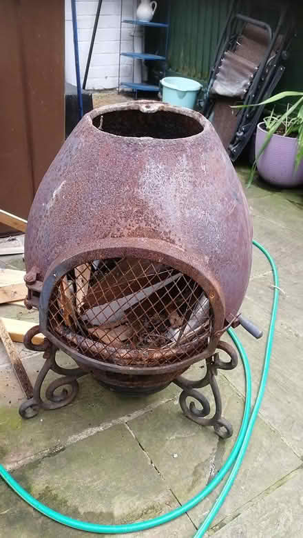 Photo of free Cast iron chimenea (Meersbrook S8) #1