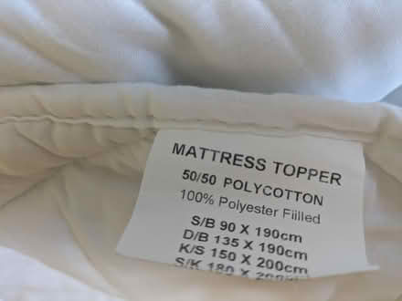 Photo of free Single mattress topper (RH4) #1