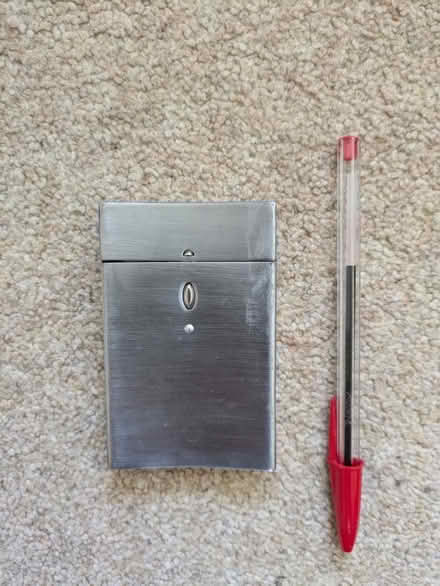 Photo of free Small metal flip-top case (Kidlington OX5) #1