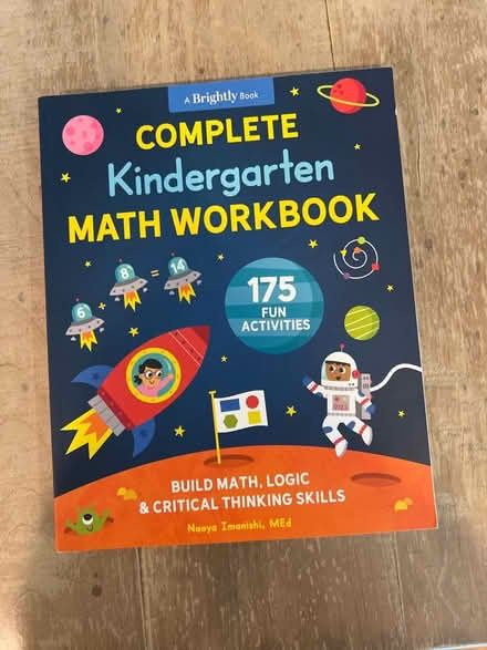 Photo of free Kindergarten math workbook (Tenafly NJ) #1