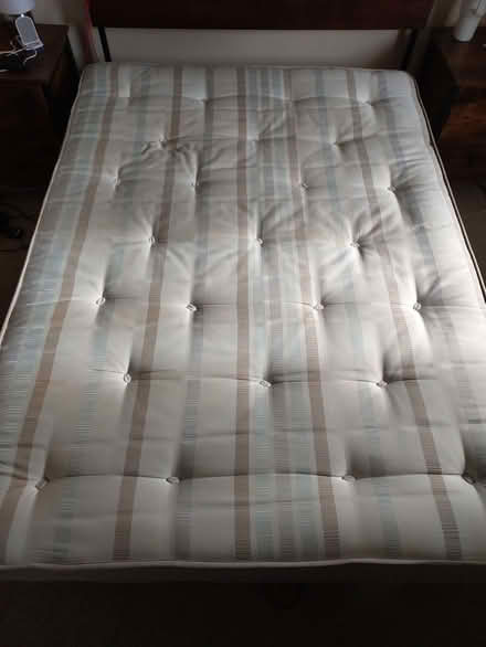 Photo of free double spring mattress (Wootton OX13) #3