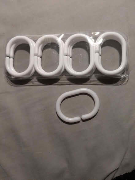 Photo of free Shower Curtain rings (Hove Green BN3) #2