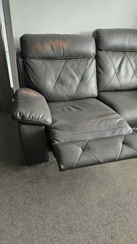 Photo of free two seater recliner sofa (Littleover DE23) #1
