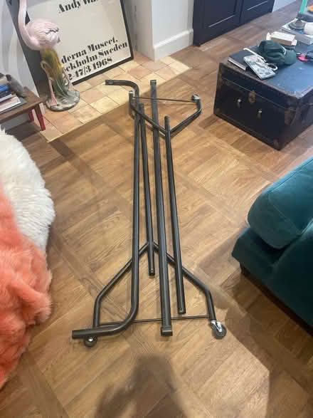 Photo of free Large clothes rail (W12) #1