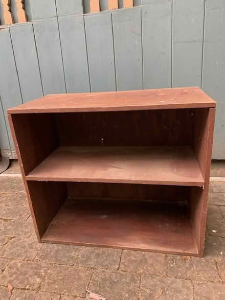 Photo of free wooden ladder and shelf unit (North Berkeley) #2