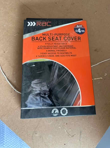 Photo of free Car Seat Covers - Backseat (Broomfield CM1) #1