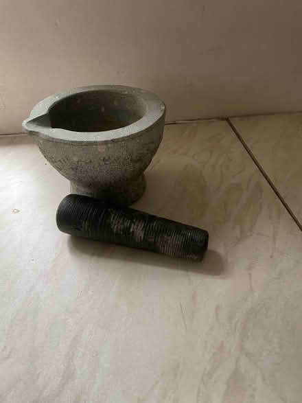 Photo of free Granite pestle and mortar (Sale M33) #1