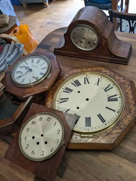 Photo of free Clock case parts, dials (Hollingdean BN1) #1