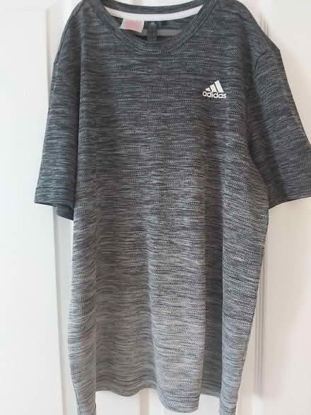 Photo of free Adidas graduated grey sports top (Bedford) #1