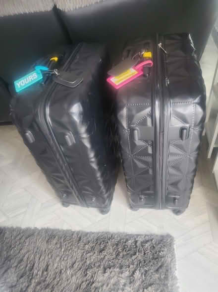 Photo of free 2 large suitcases (Winsford CW7) #1