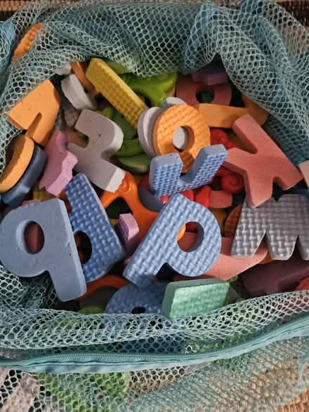 Photo of free Bath foam letters (Milton Keynes central,mk 6) #1