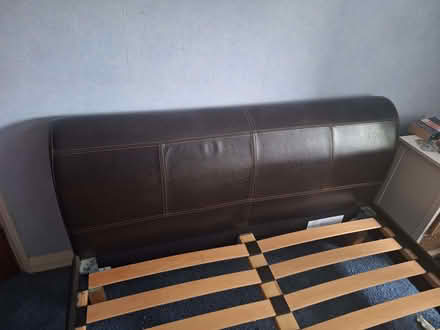 Photo of free Double bed...sleigh bed style. (Weston-on-Trent DE72) #4