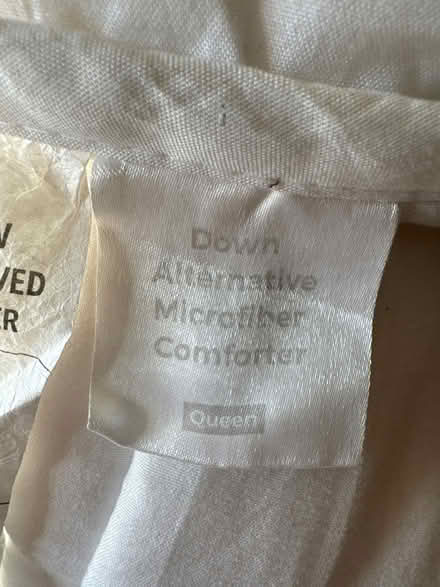 Photo of free Queen down alternative comforter (Dunstable, MA) #1