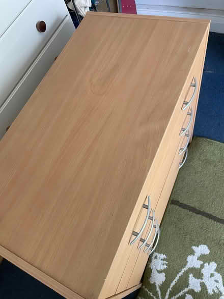 Photo of free 4 drawer melamine chest of drawers (Woodhouse S13) #2