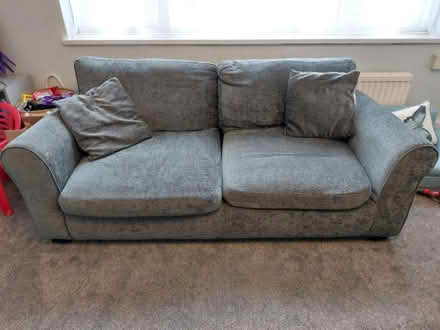 Photo of free 3 seater sofa and 2 seater sofa bed (Barton-Le-Clay) #1