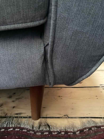 Photo of free 2 seater grey sofa (Walton Manor OX2) #2