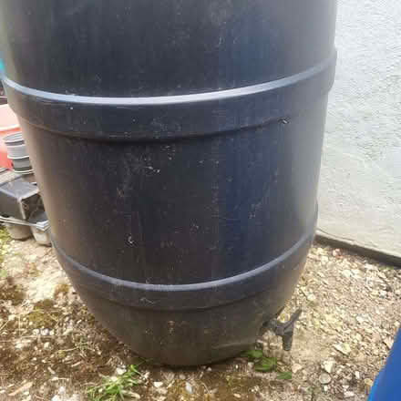 Photo of free Black plastic water butt (Camberley GU15) #1