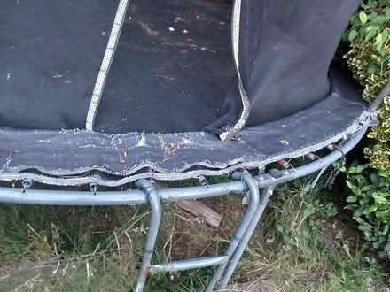 Photo of free 12ft trampoline 10 years old CO4 (CO4 Highwoods) #4
