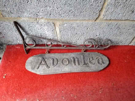 Photo of free Hanging house name sign (Branksome Chine BH13) #1