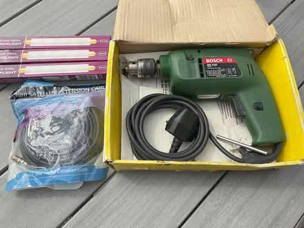 Photo of free 1. Drill,2.Cable3. Strip Light (Byfleet - KT14) #1