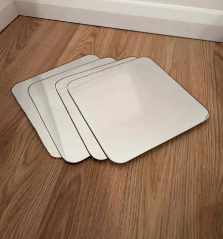 Photo of free Set of four mirror tiles (Kennington OX1) #1