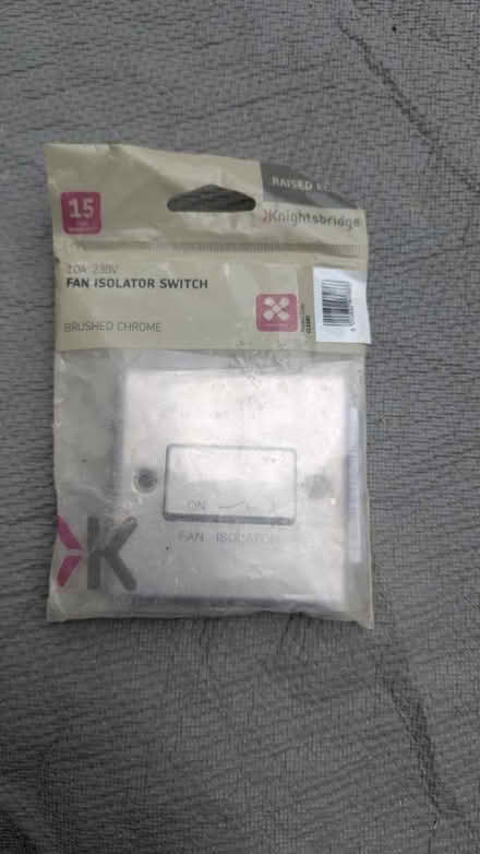 Photo of free Fan Isolator (Selsdon) #1