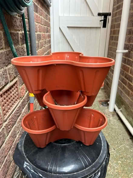 Photo of free Triple planter (Hastings. Broom grove TN34) #1