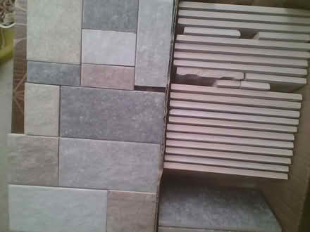 Photo of free Tile offcuts, shades of grey (Staveley LA8) #2