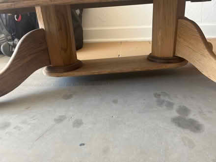 Photo of free Solid Oak Table (Gilbert) #2