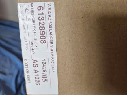 Photo of free Magnet metal larder shelf. (Upper Weston) #1