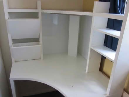 Photo of free IKEA MICKE corner desk (white) (Blaby LE8) #4