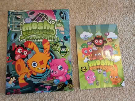 Photo of free Moshi Monsters magazines and colouring book (Kidlington OX5) #1